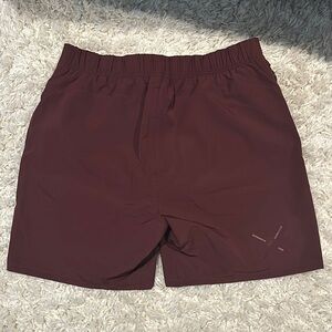 Ten thousand Maroon Athletic Shorts 9”